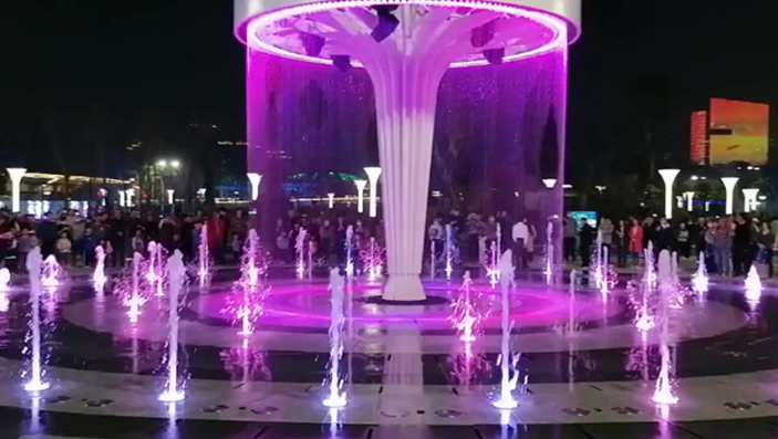数字水帘喷泉