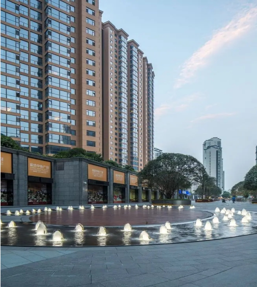 地产商业喷泉